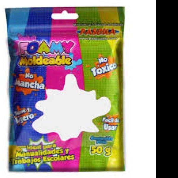 FOAMY MOLDEABLE 50G. BLANCO E.10 C.200